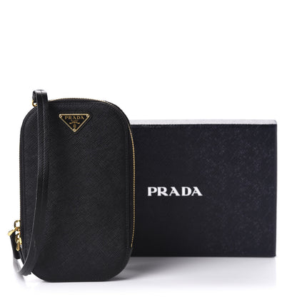 Prada Saffiano Mini Bag Black 13 of 13