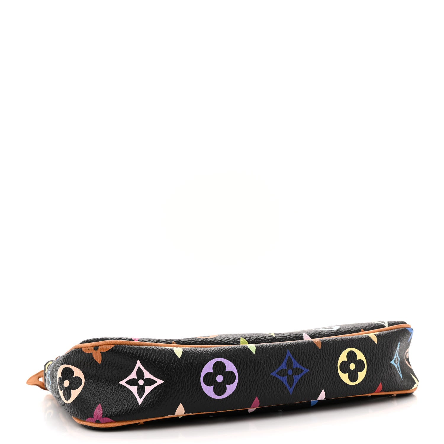 Louis Vuitton Monogram Multicolor Pochette Accessories Black 4 of 11