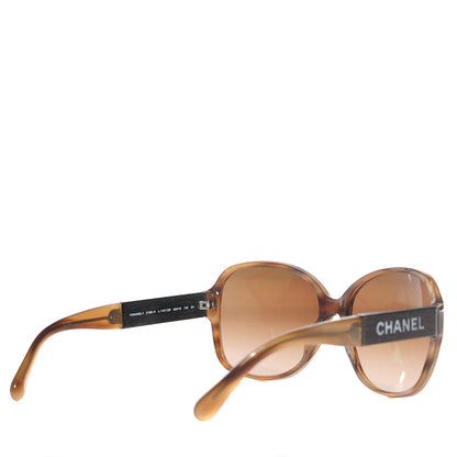 Chanel Tortoise Wood CC Sunglasses 5198-H 2 of 6