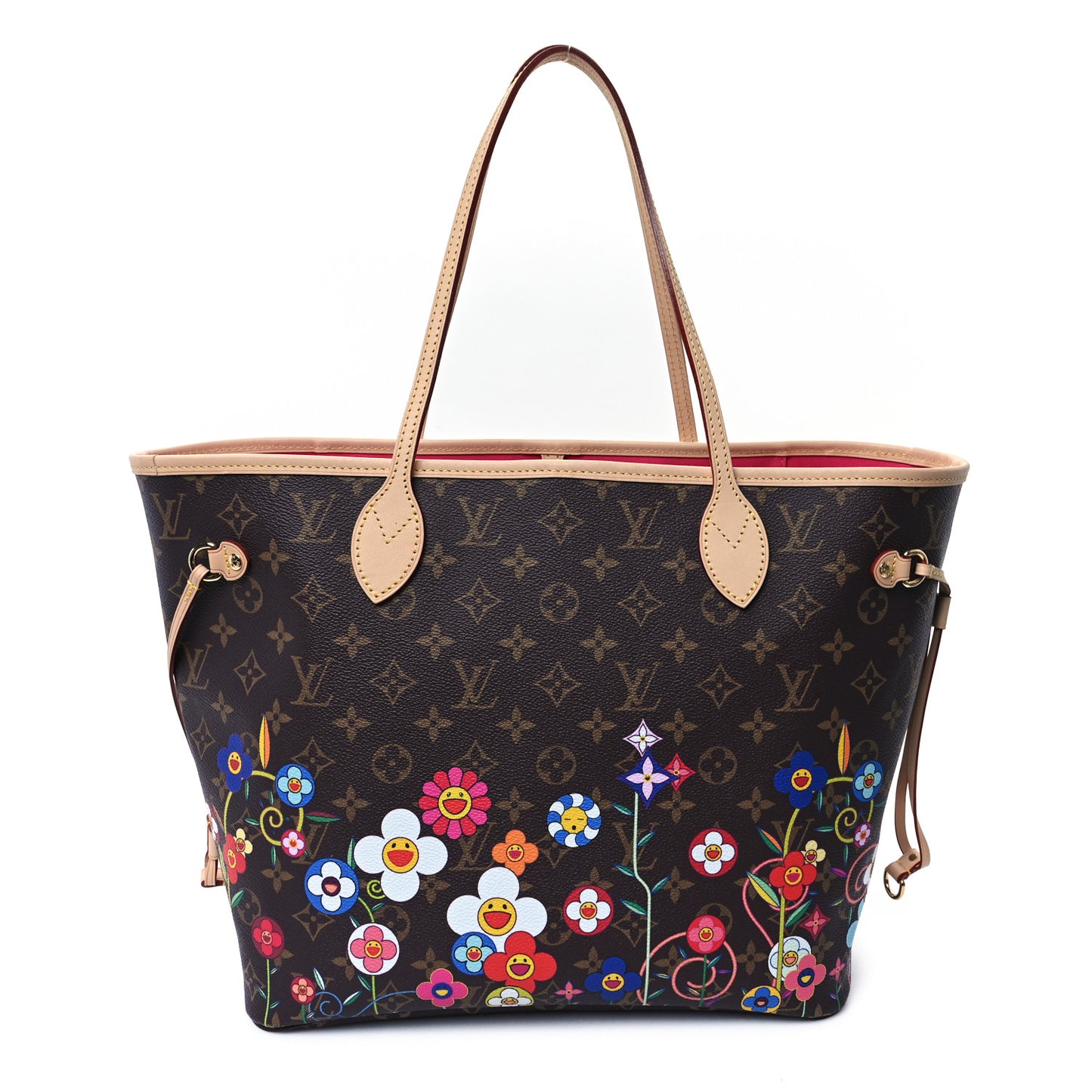 LV X TM Monogram Flowers Neverfull MM