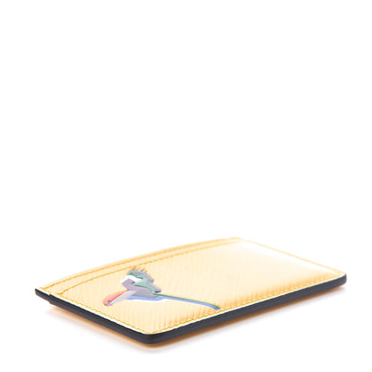 Louis Vuitton Epi Early Bird Card Holder Jonquille 4 of 6