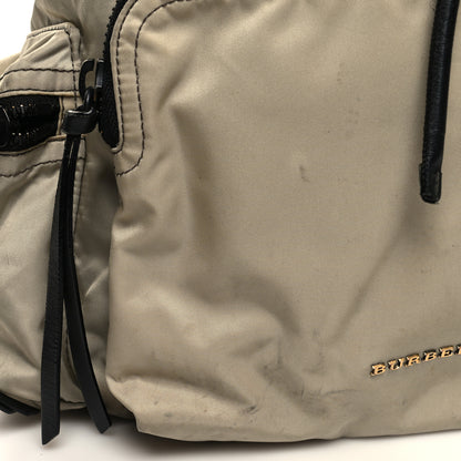 Burberry Nylon Medium Rucksack Backpack Beige 11 of 14