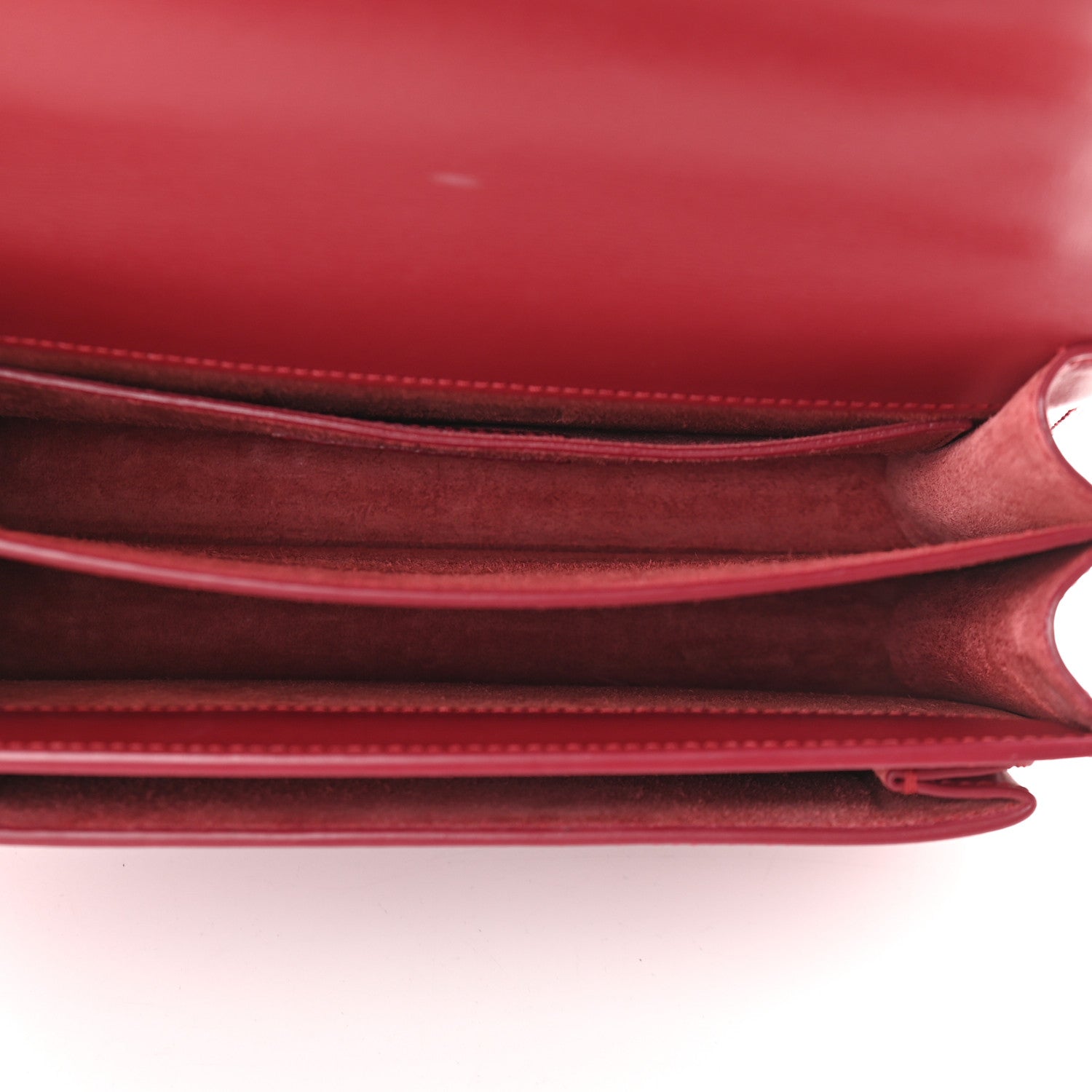 Saint Laurent Calfskin Medium Monogram Sunset Rouge Eros 5 of 11