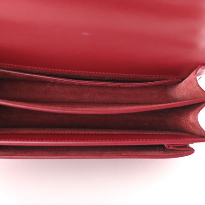 Saint Laurent Calfskin Medium Monogram Sunset Rouge Eros 5 of 11