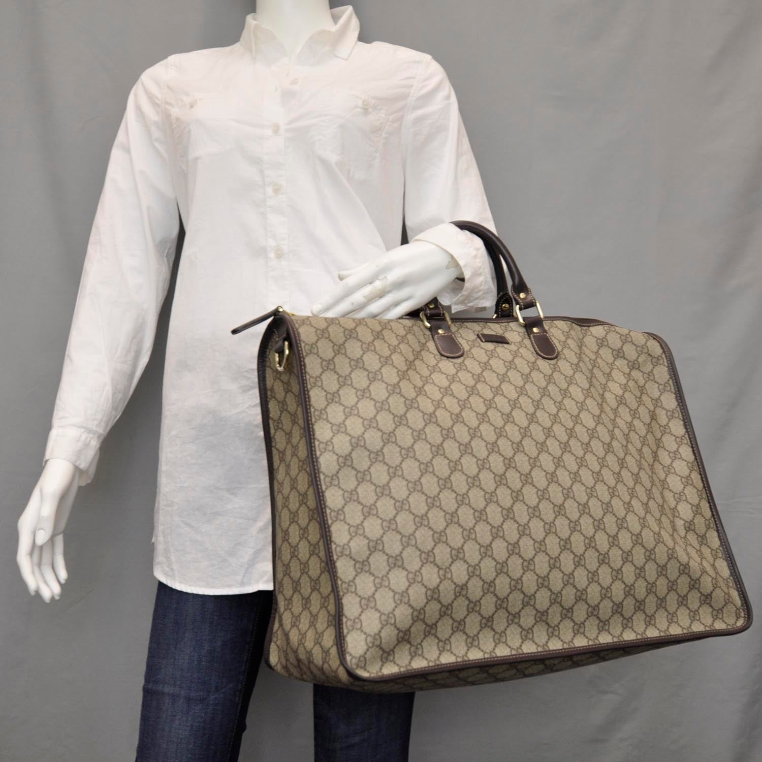 Gucci Coated Canvas Monogram Tote Ebony 2 of 11