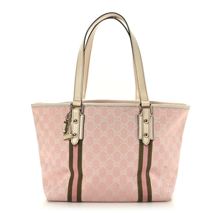 Gucci Monogram Medium Jolicoeur Tote Pink 1 of 9