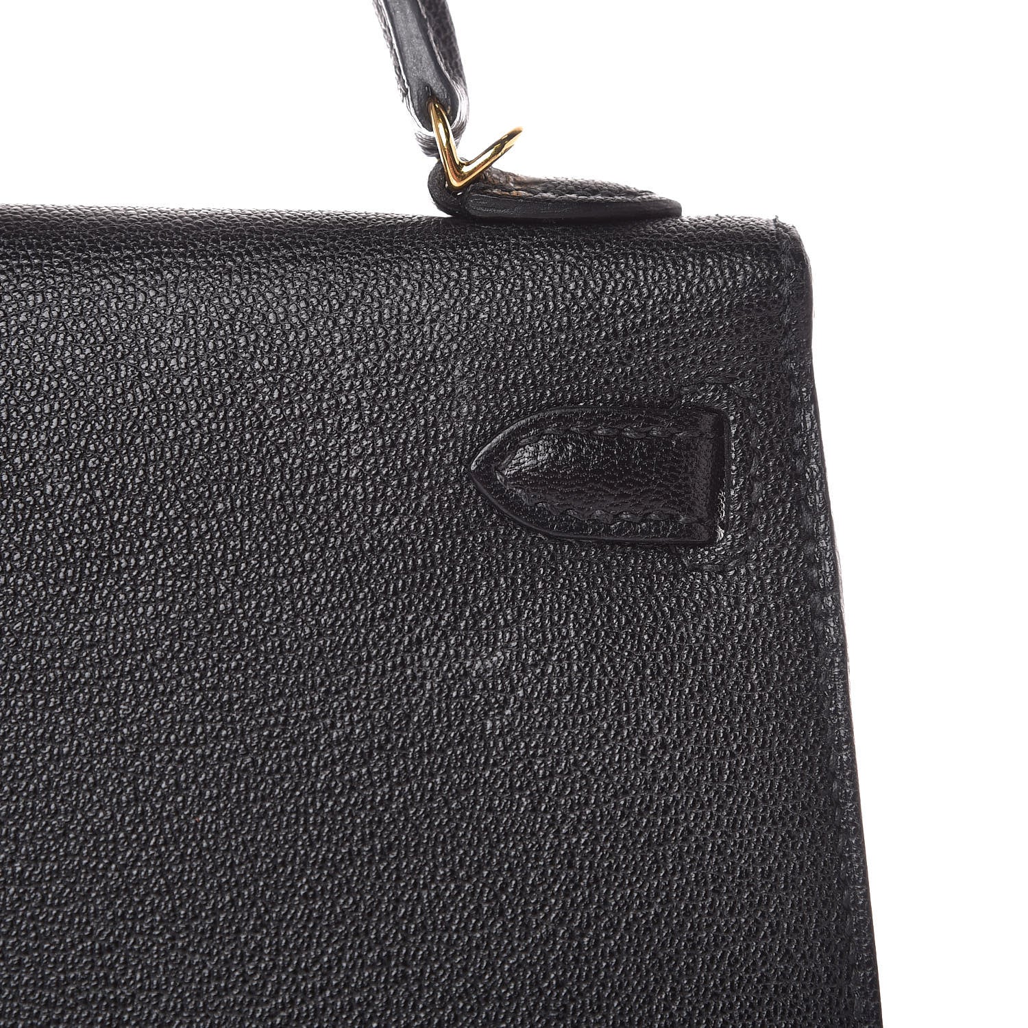 Hermes Chevre Chandra Mini Kelly Sellier 20 Black 27 of 37