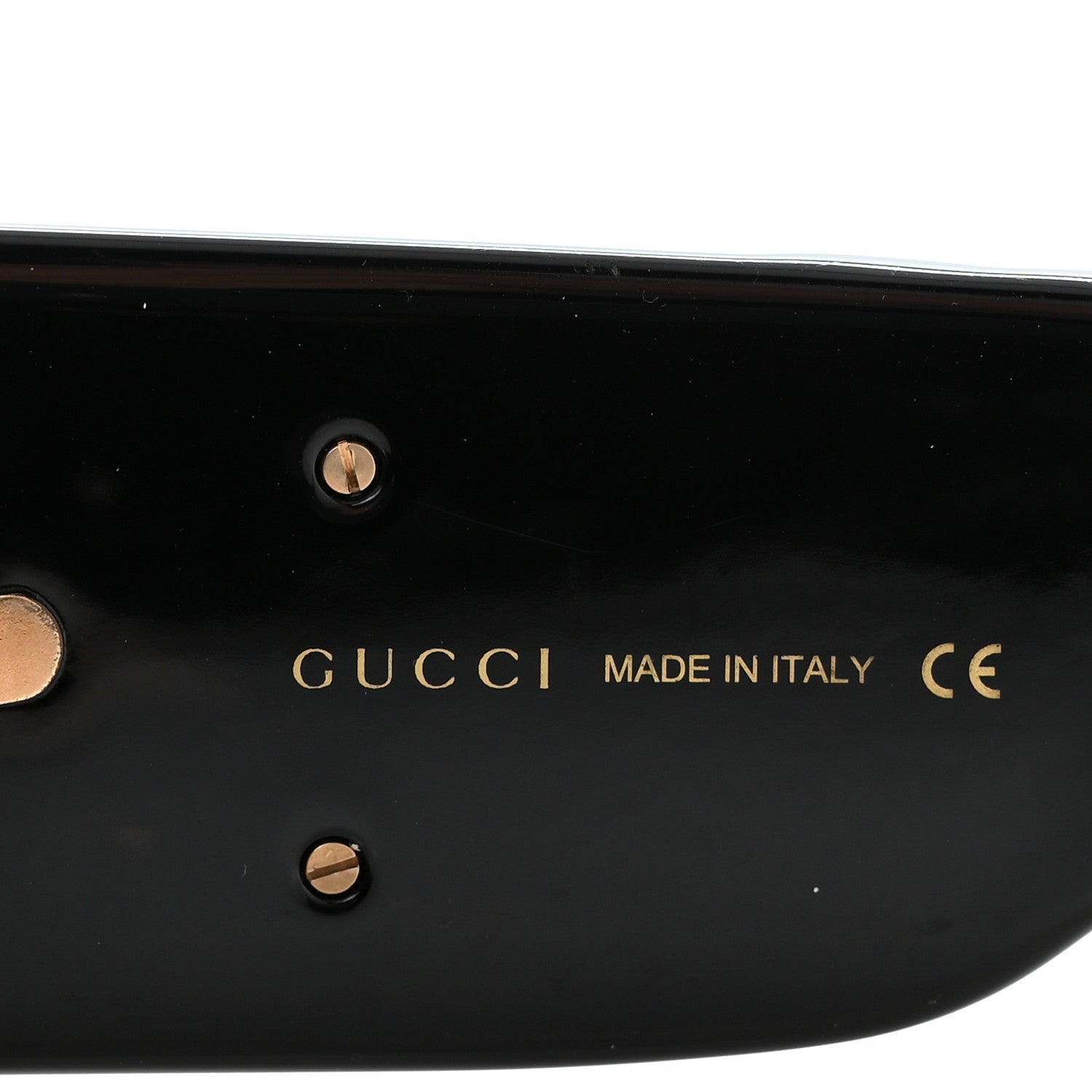Gucci Acetate Rectangular Sunglasses GG0811S Black 6 of 7