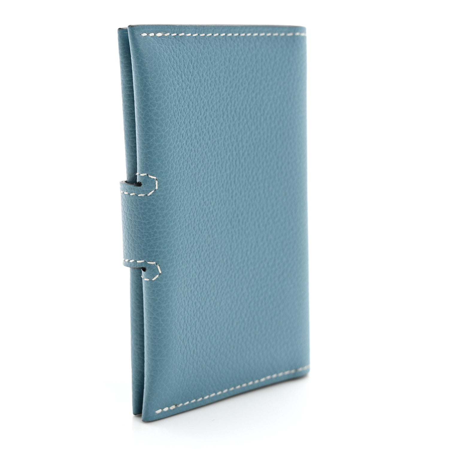 Hermes Evercolor R.M.S Card Holder Blue Jean 1619280 – FASHIONPHILE