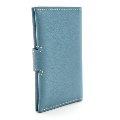 Hermes Evercolor R.M.S Card Holder Blue Jean 3 of 7