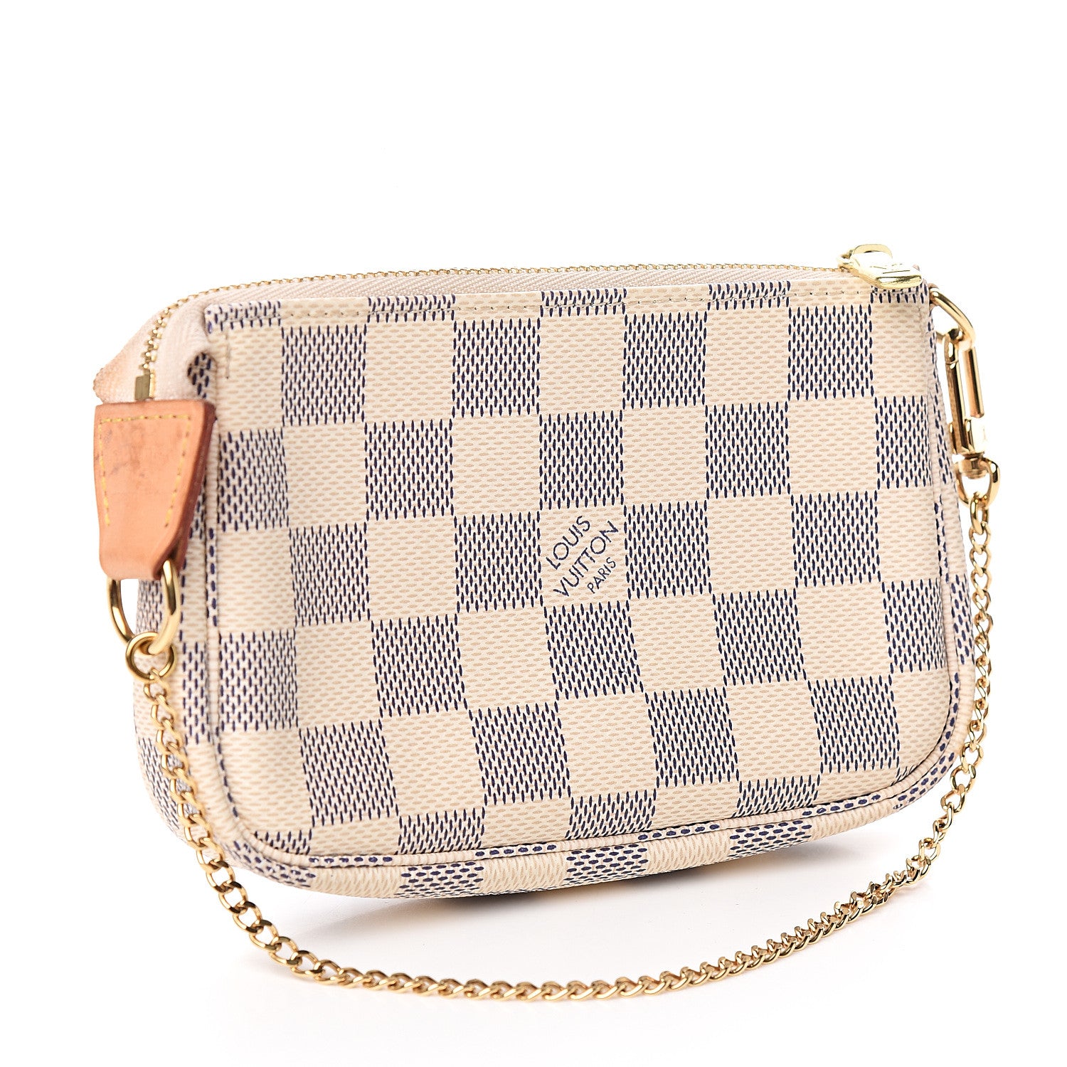 Louis Vuitton Damier Azur Mini Pochette Accessories 2 of 6