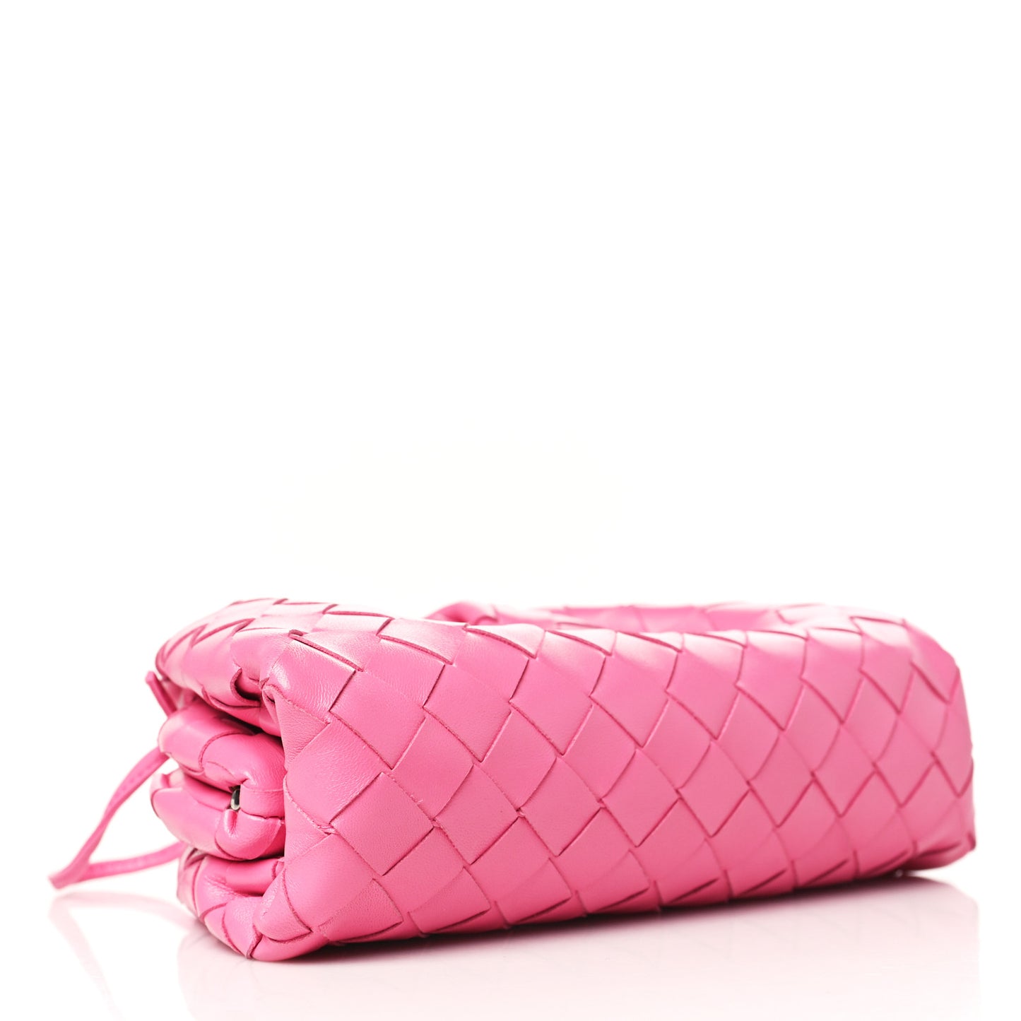Nappa Intrecciato The Mini Pouch Rosa Shock