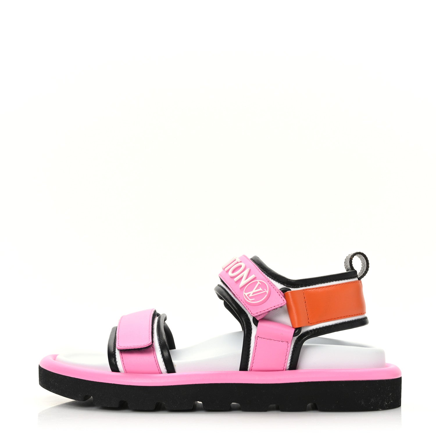 Louis Vuitton Calfskin Pool Pillow Flat Comfort Sandals 37 Rose Pop Pink 1 of 8