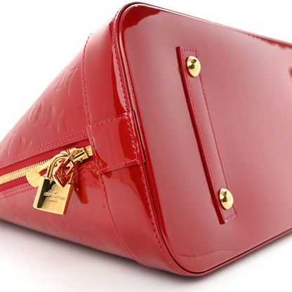 Louis Vuitton Vernis Alma GM Pomme D'Amour 8 of 9