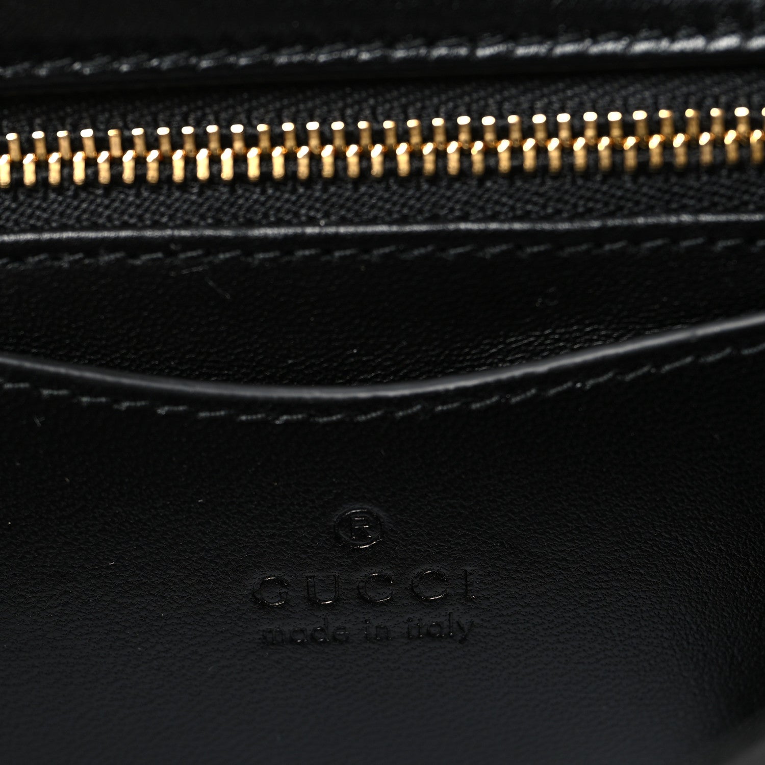 Gucci Lambskin Small GG Milano Top Handle Shoulder Bag Black 6 of 9