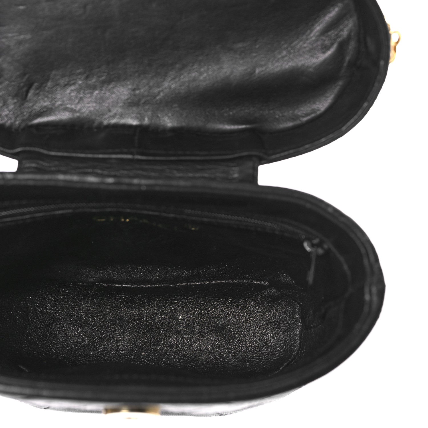Chanel Lambskin Quilted Tassel Shoulder Bag Black 5 of 11