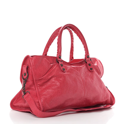 Balenciaga Agneau Classic Hardware Part Time Rose Thulian 2 of 10