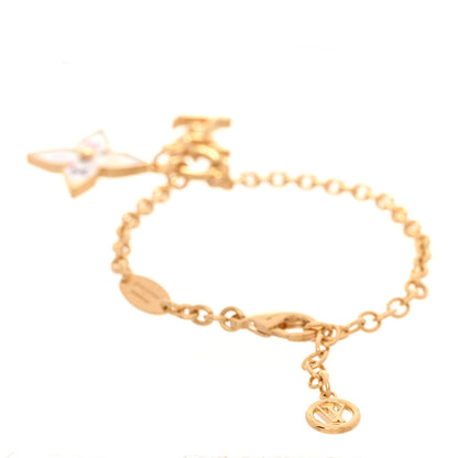 Louis Vuitton LV X TM Monogram Bracelet Gold White 3 of 6