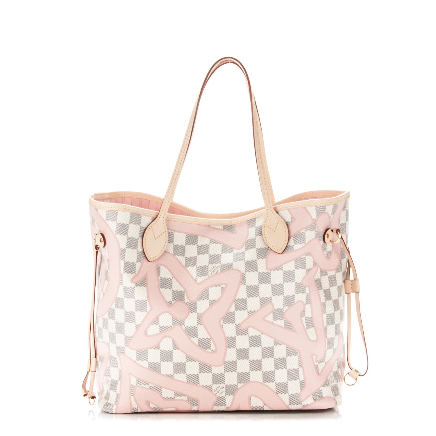 Louis Vuitton Damier Azur Tahitienne Neverfull MM 1 of 8
