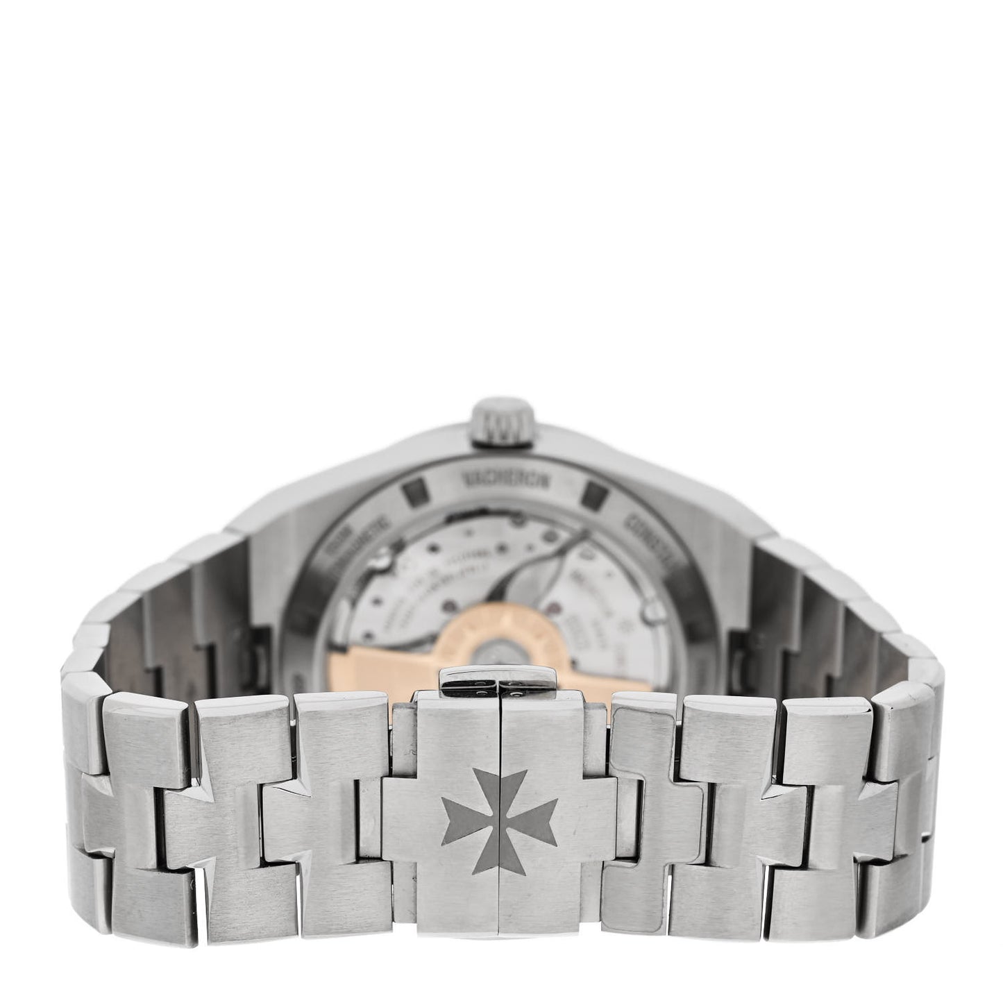 Stainless Steel 41mm Overseas Automatic Watch Silver 4500V/110A-B126