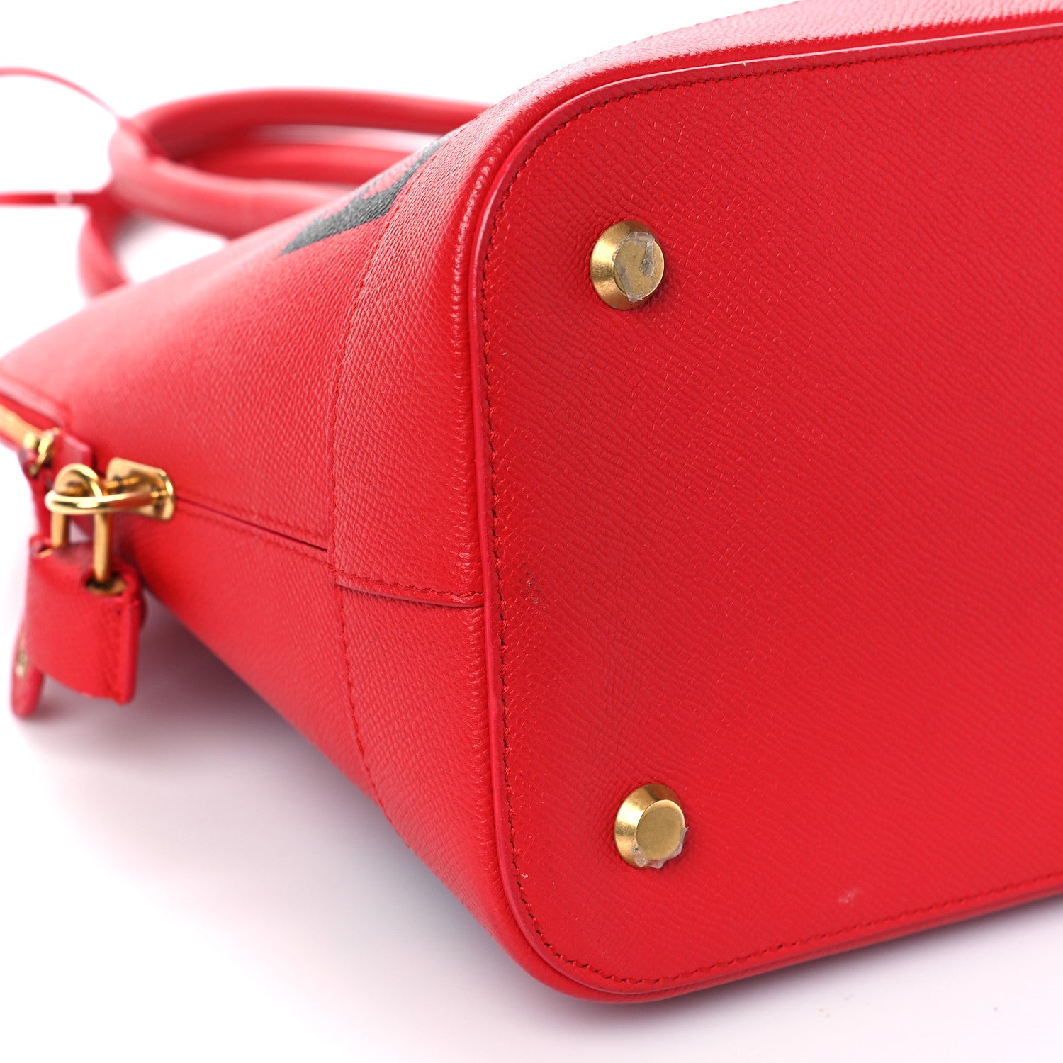 Balenciaga Grained Calfskin M Ville Top Handle Bag Rouge Coquelicot 8 of 12
