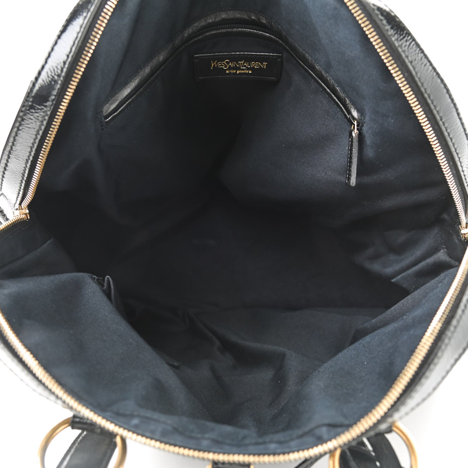 Saint Laurent Patent Oversized Muse Black 5 of 10