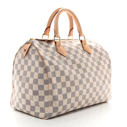 Louis Vuitton Damier Azur Speedy 30 3 of 10