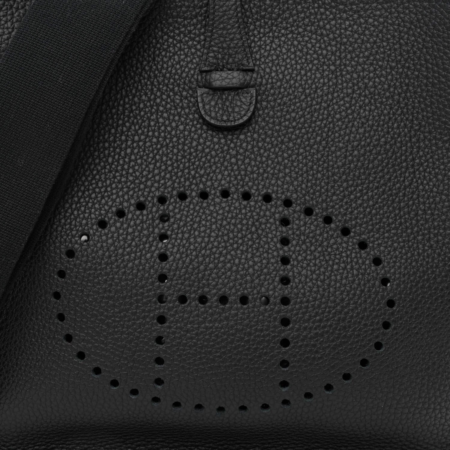 Hermes Taurillon Clemence Evelyne III PM Black 8 of 13