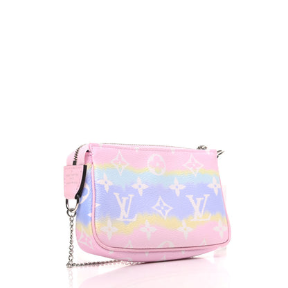 Louis Vuitton Monogram Escale Mini Pochette Accessories Pastel 3 of 9