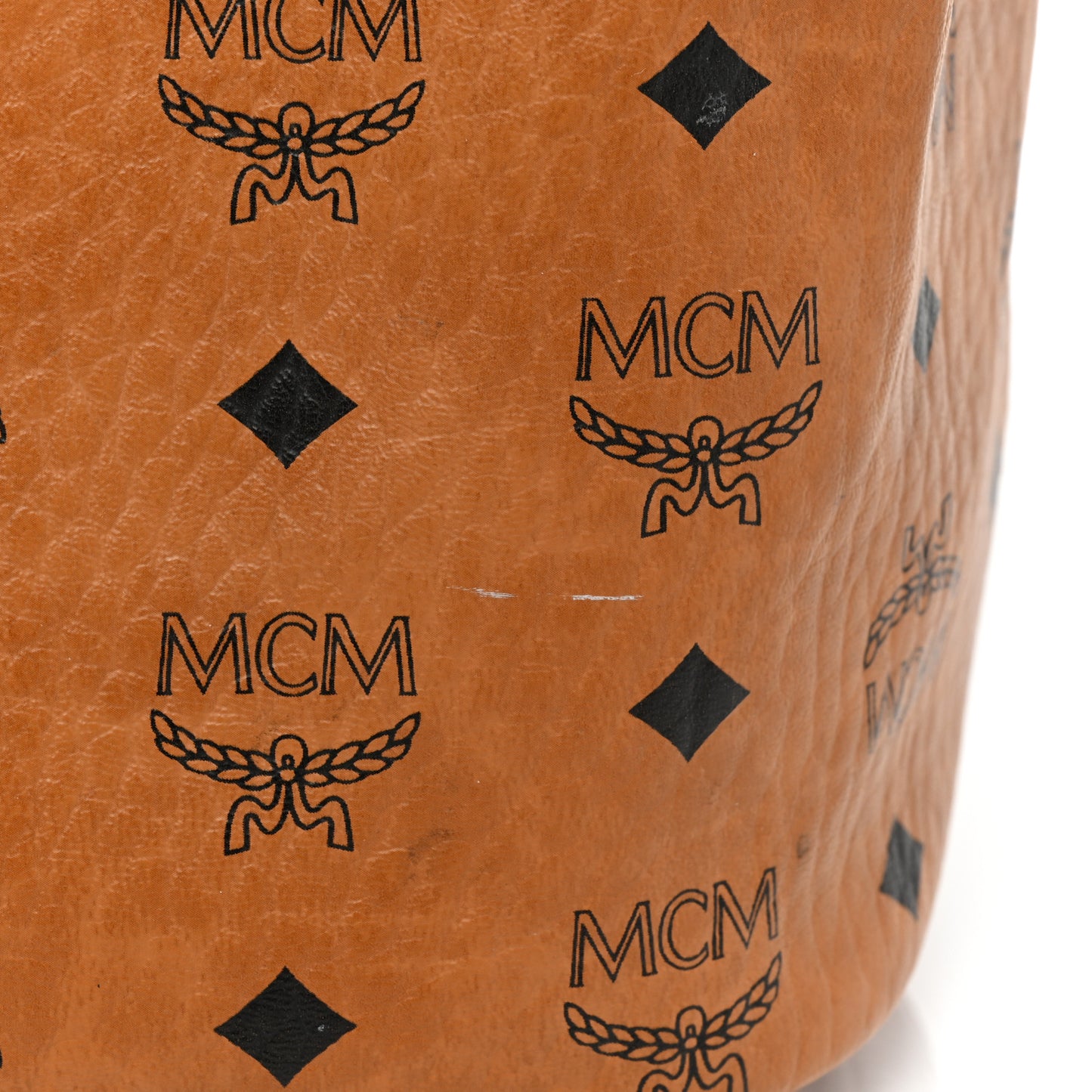 Visetos Medium Liz Reversible Shopper Tote Cognac