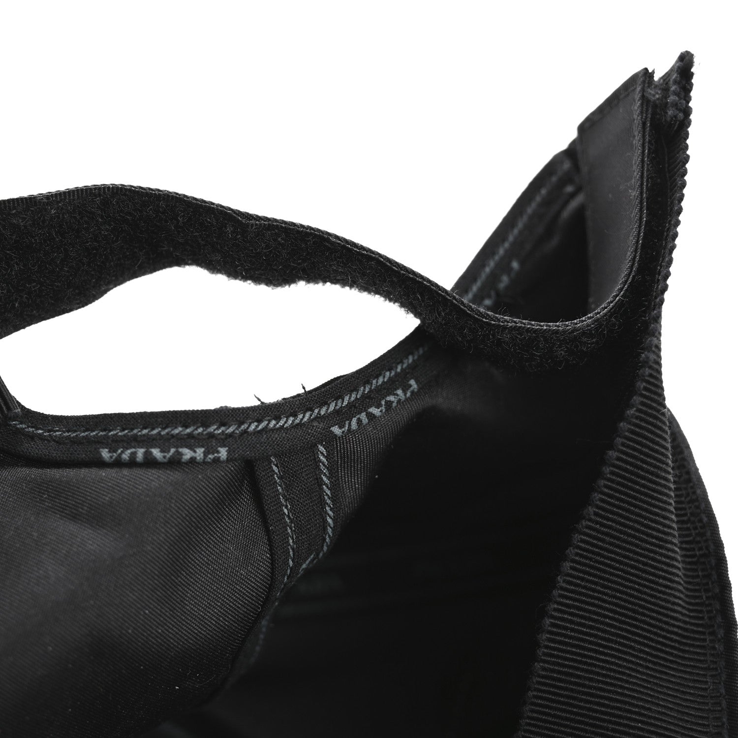 Prada Nylon Baseball Monkey Cap M Black 11 of 11