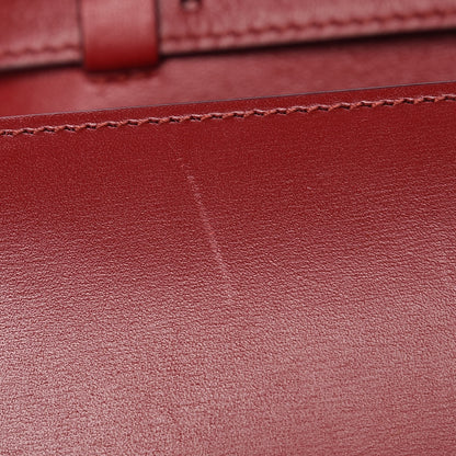 Celine Smooth Calfskin Small Classic Box Flap Bag Red 8 of 13