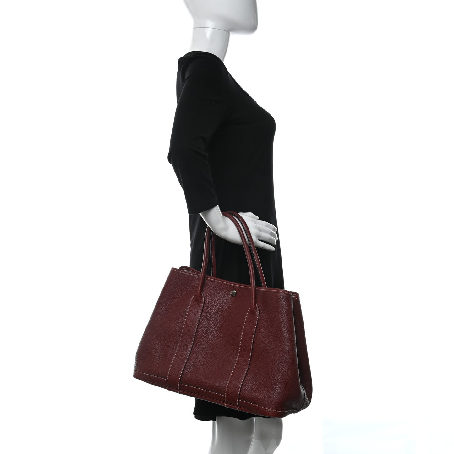 Negonda Garden Party Tote 36 MM Rouge H