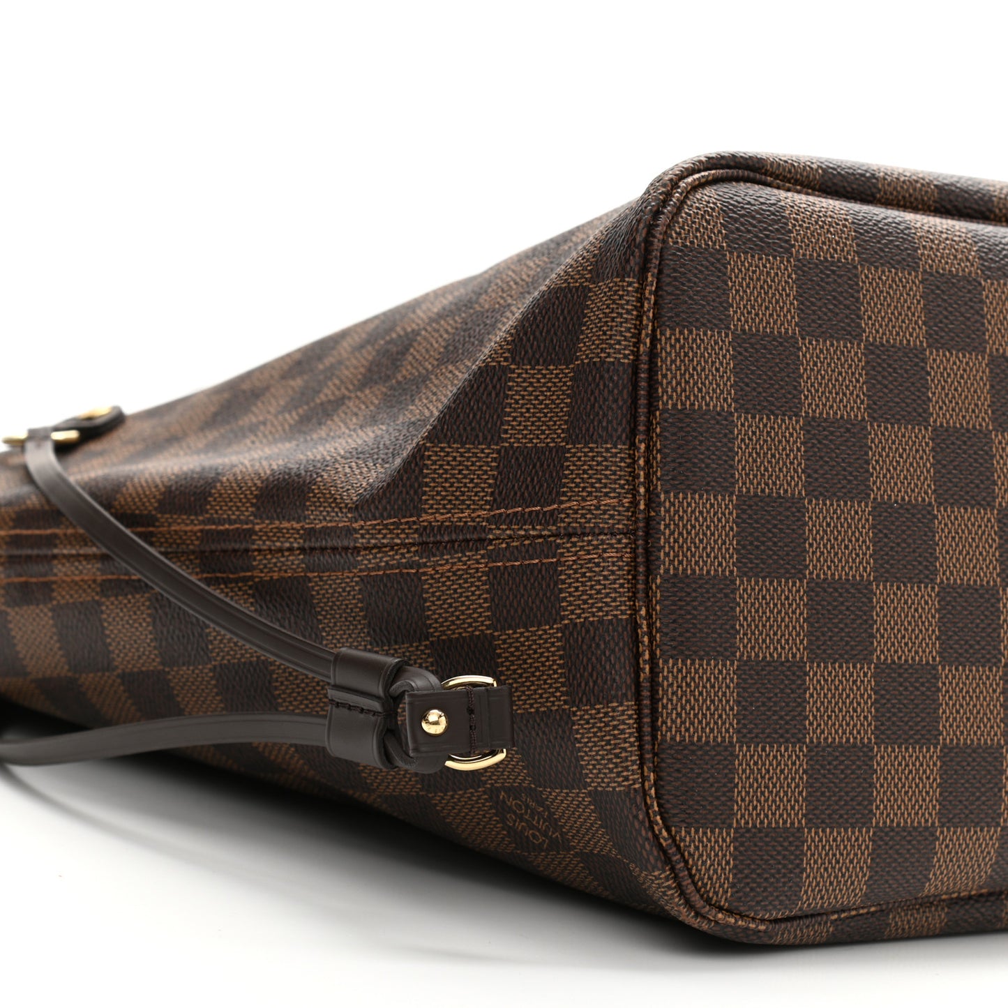 Damier Ebene Neo Neverfull MM Rose Ballerine