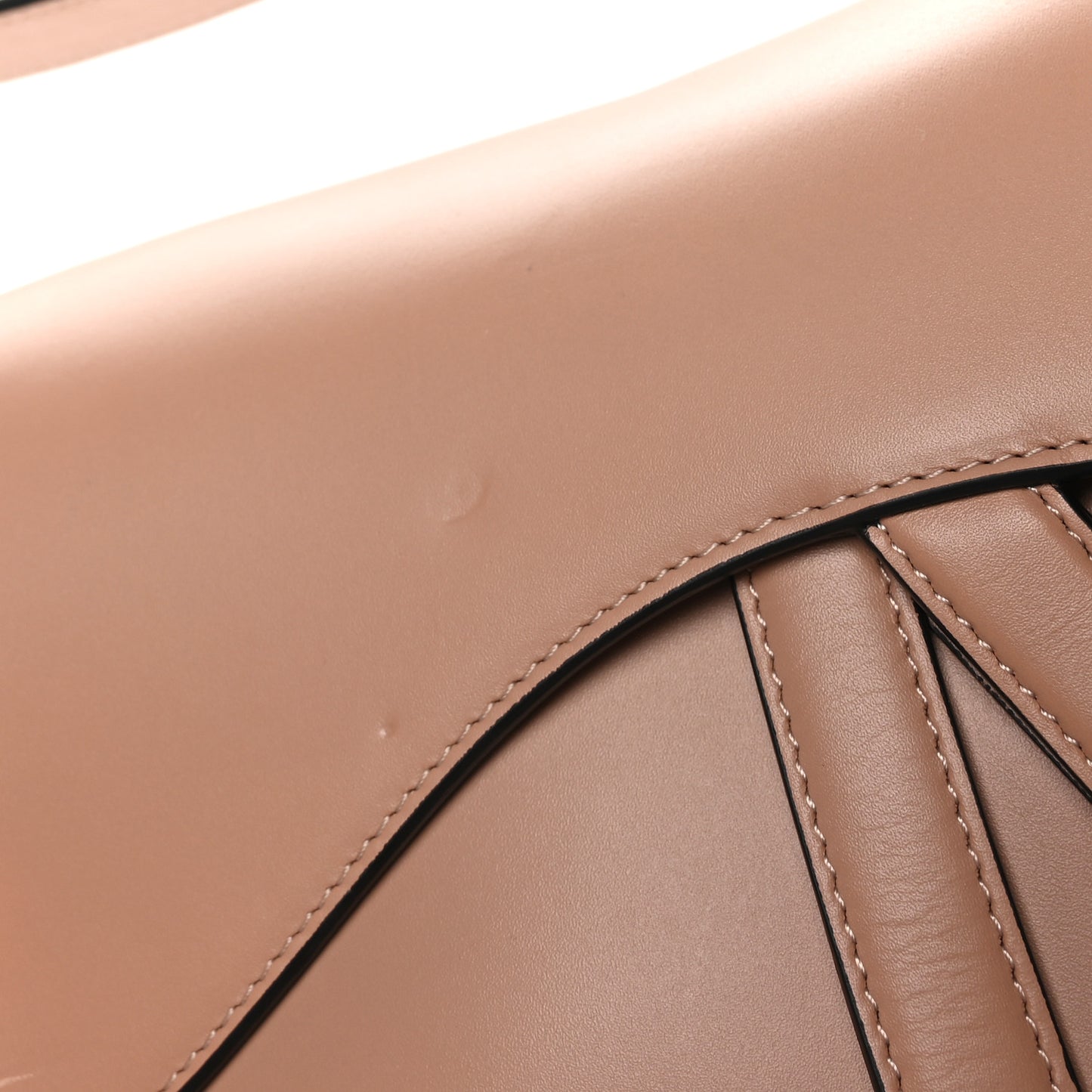 Calfskin Saddle Bag Pink