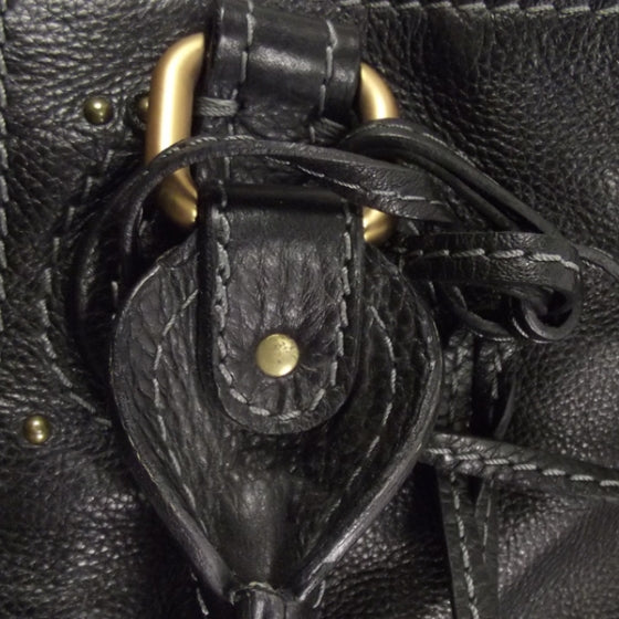 Chloe Leather Paddington Tote Noir 10 of 14