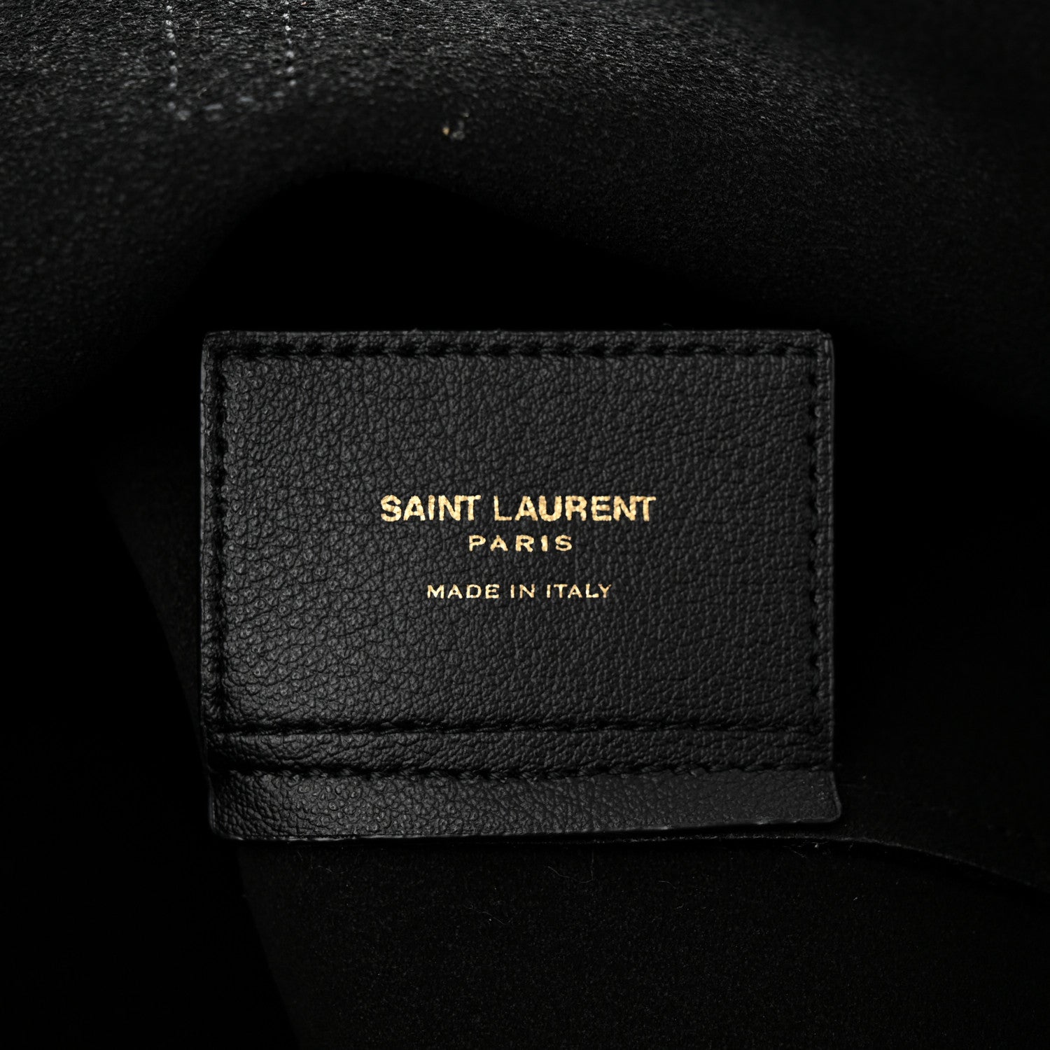 Saint Laurent Calfskin Large Shopping Tote Black 7 of 11