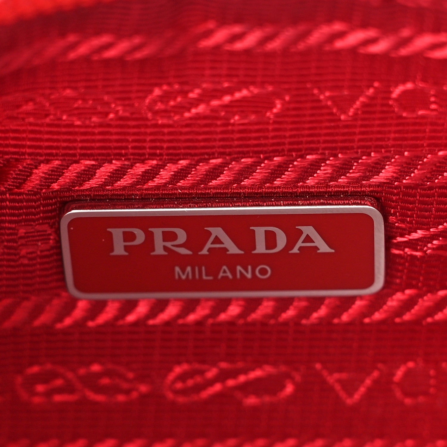 Prada Tessuto Nylon Mini Re-Edition 2000 Bag Rosso 6 of 10