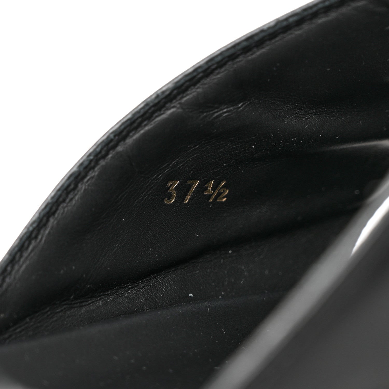Fendi Vitello Womens Fendigraphy Slide Sandals 37.5 Black 8 of 9