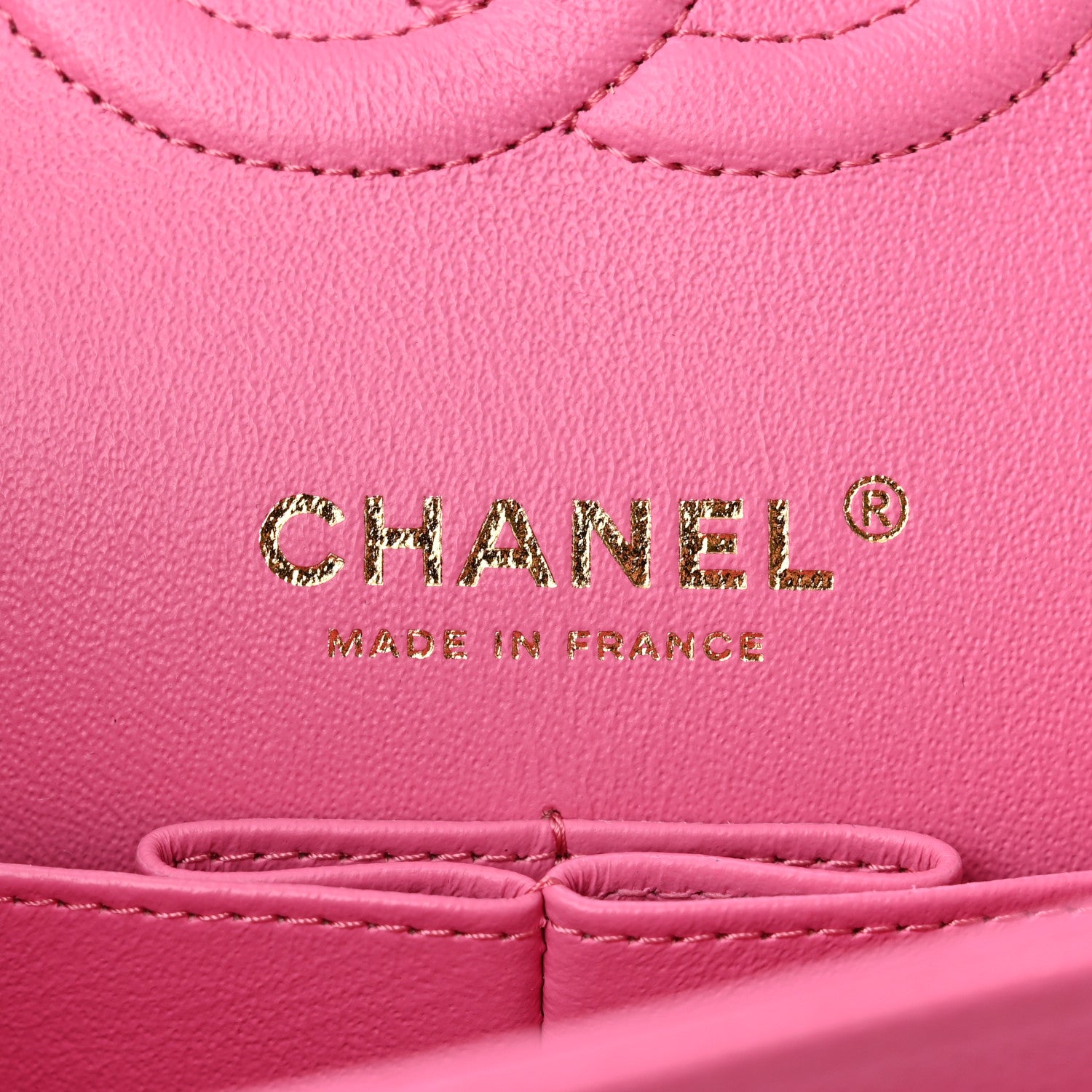 Chanel Caviar Quilted Medium Double Flap Pink 5 of 9