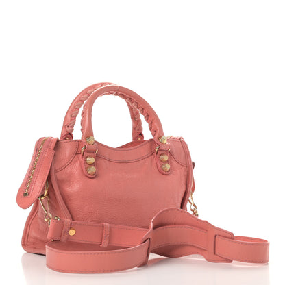 Balenciaga Agneau Giant 12 Gold Hardware Mini City Rose Azalee Rose Jaipur 3 of 11