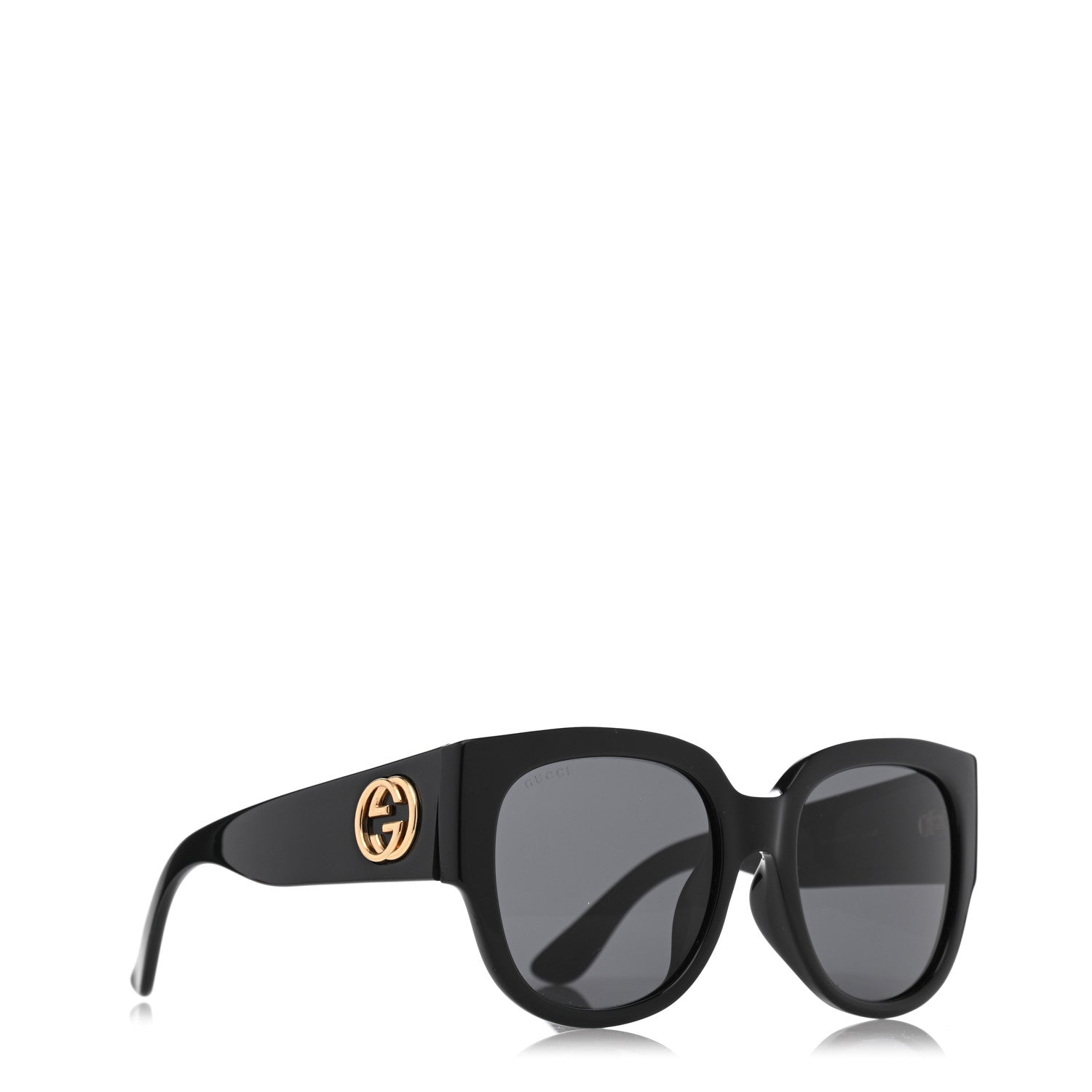 Gucci Acetate Square Frame Sunglasses GG0142SA Black 2 of 14