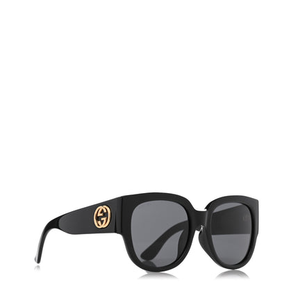 Gucci Acetate Square Frame Sunglasses GG0142SA Black 2 of 14