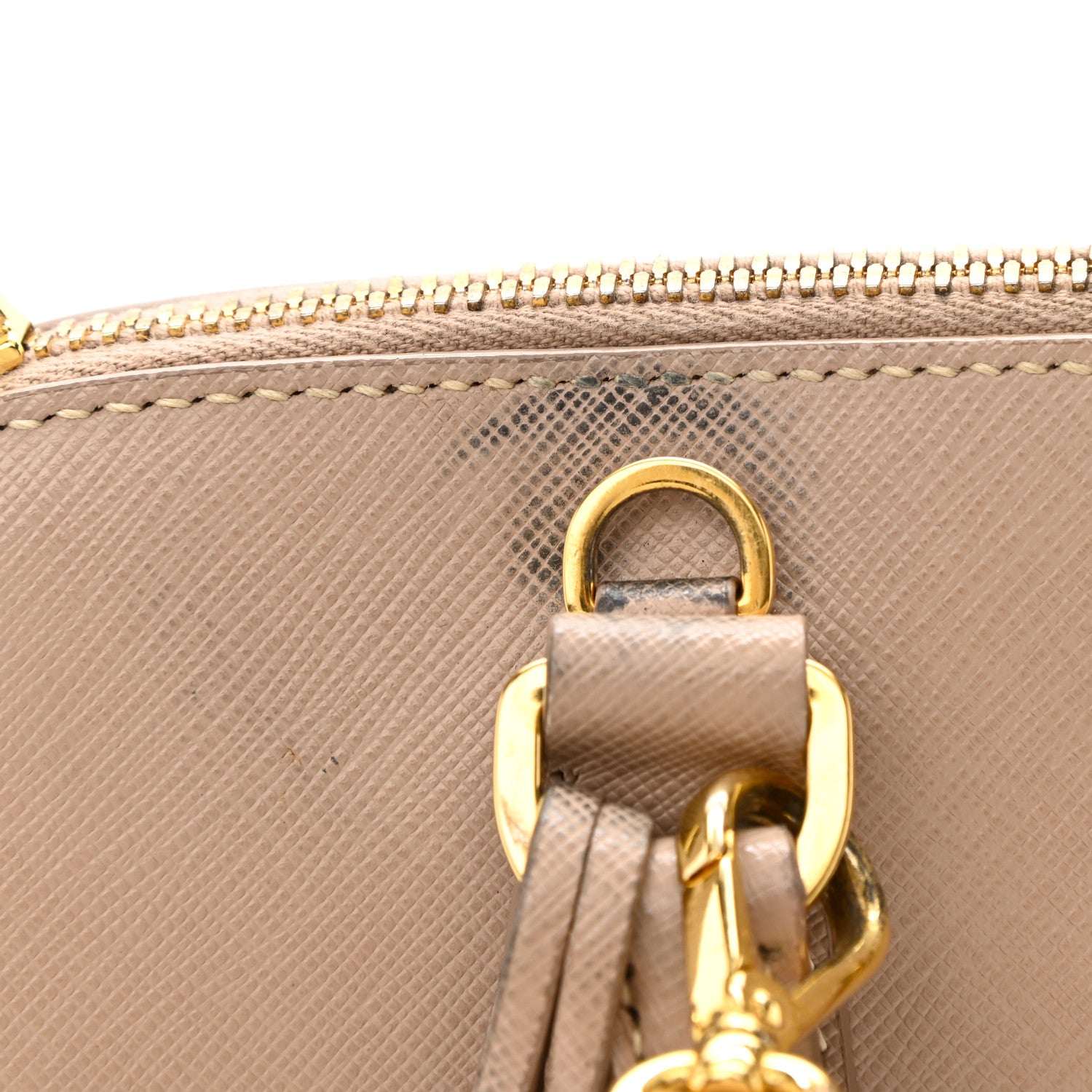 Prada Saffiano Lux Medium Promenade Tote Cammeo 12 of 16