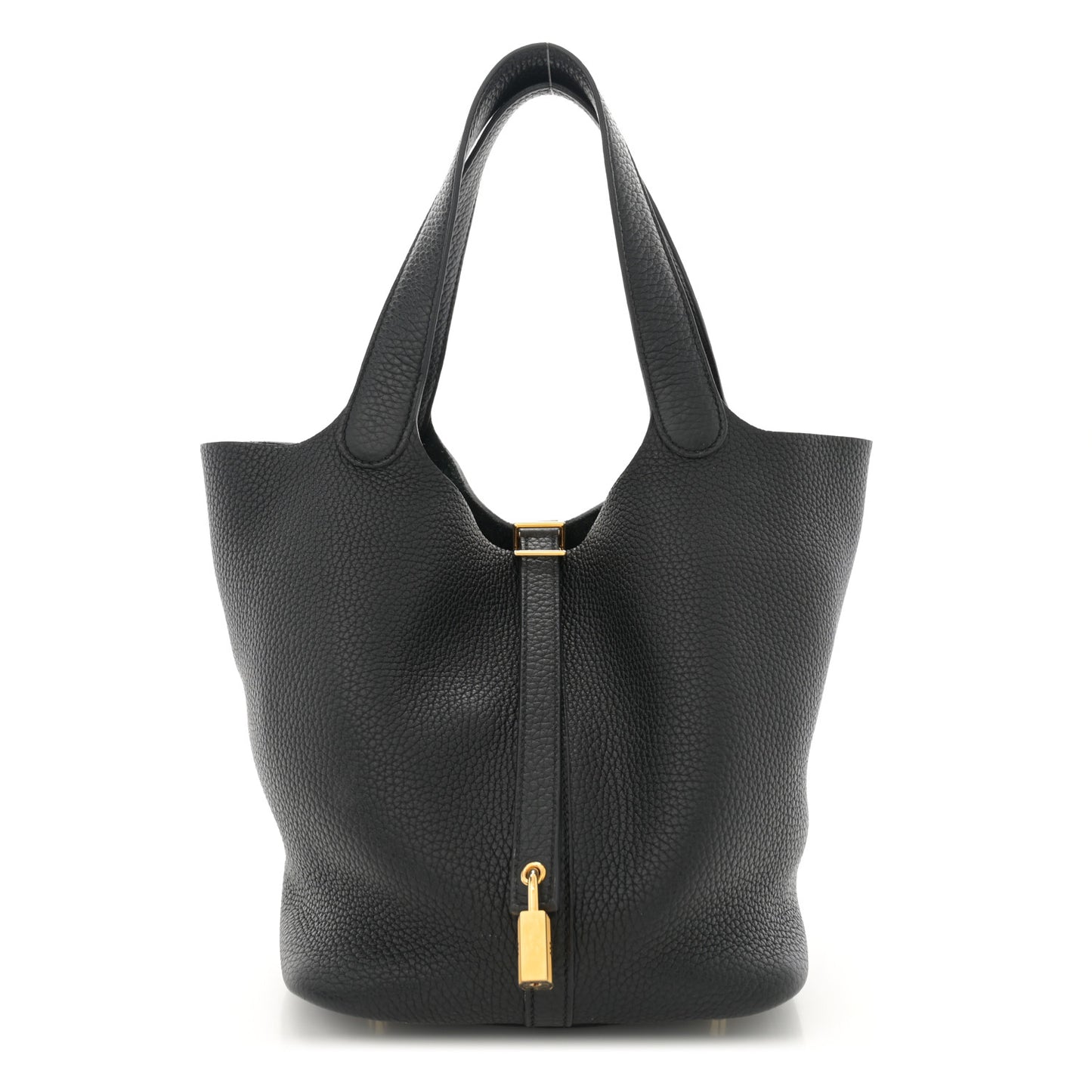 Taurillon Clemence Picotin Lock 22 MM Black