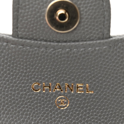 Chanel Caviar Quilted Mini Chain Belt Bag Grey 6 of 12