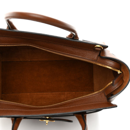 Mulberry Small Classic Grain Small Zipped Bayswater Oak 5 of 11