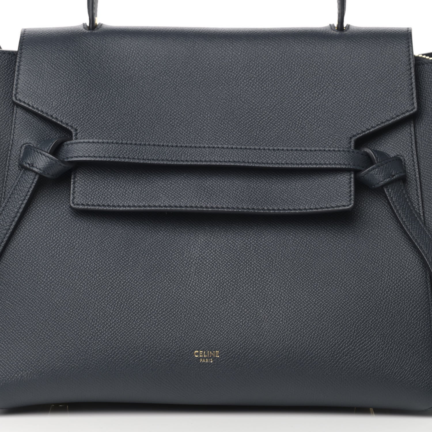 Celine Grained Calfskin Mini Belt Bag Grey 8 of 17