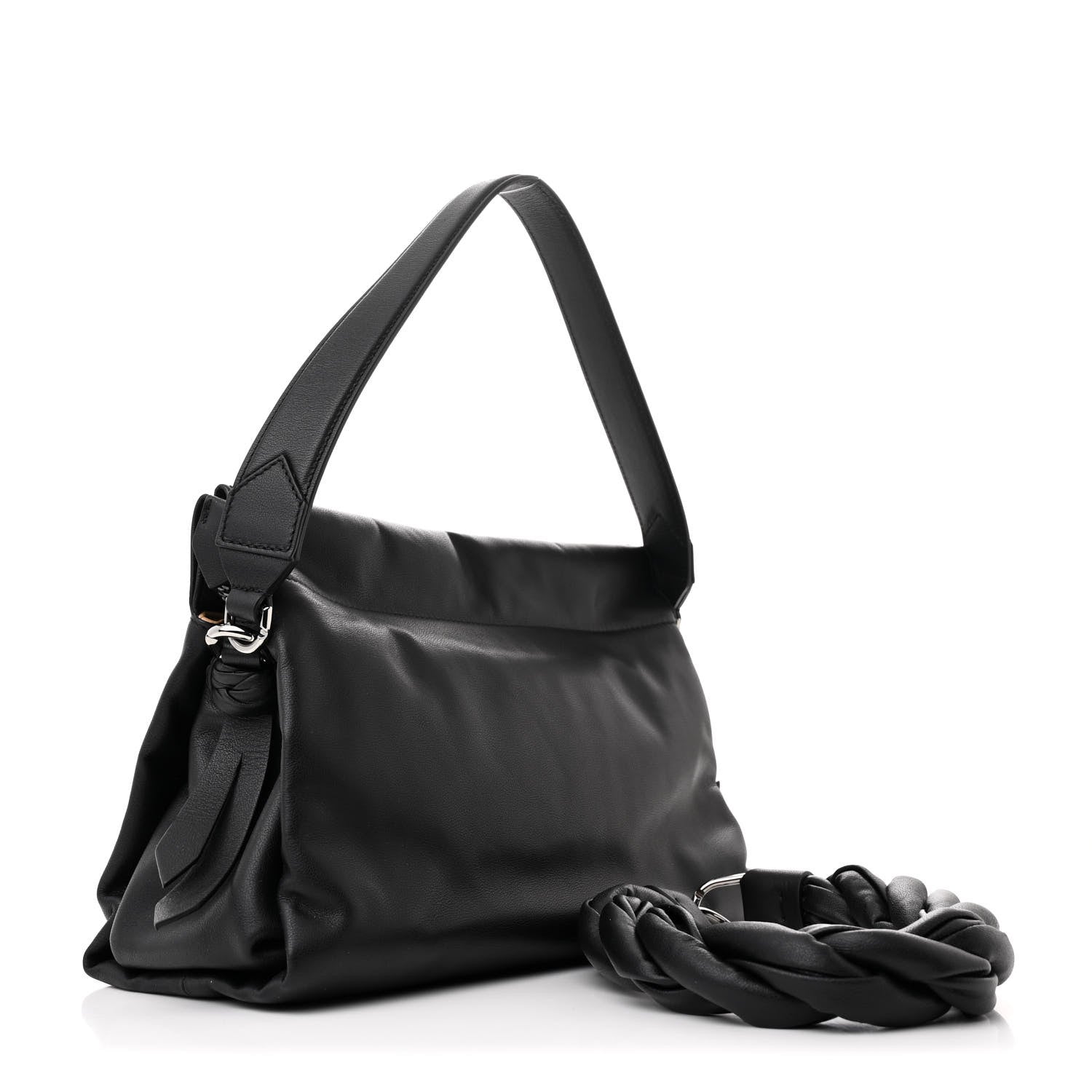 Givenchy Calfskin Medium ID93 Satchel Black 3 of 12