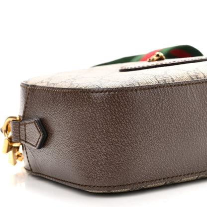Gucci GG Supreme Monogram Web Neo Vintage Shoulder Bag Beige New Acero Crop 9 of 10